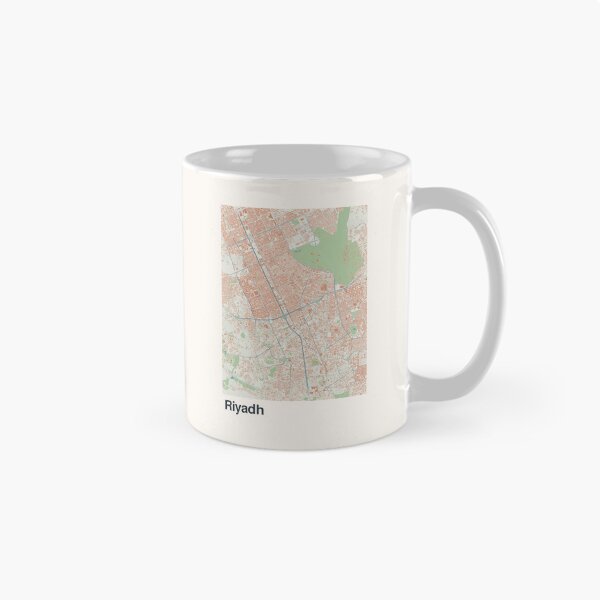 Item preview, Riyadh Minimalistic Map Art designed and sold by MapsNerd.