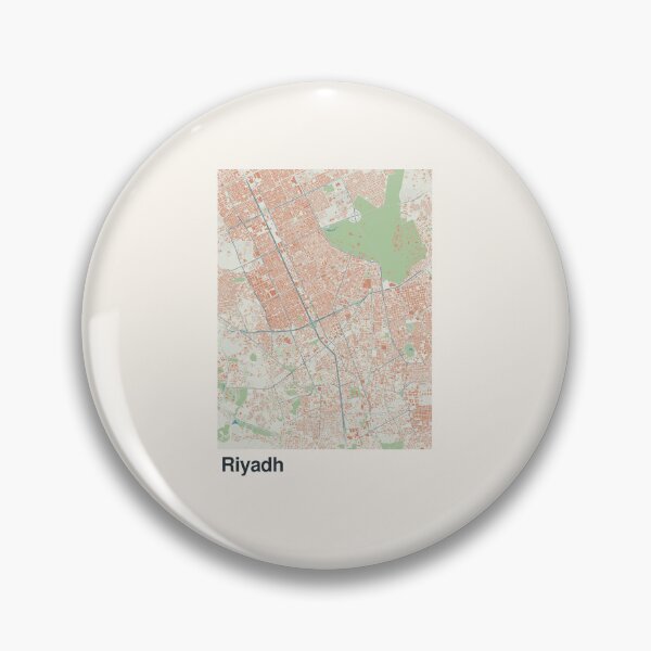 Item preview, Riyadh Minimalistic Map Art designed and sold by MapsNerd.