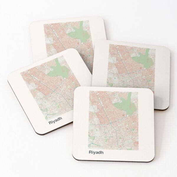 Item preview, Riyadh Minimalistic Map Art designed and sold by MapsNerd.