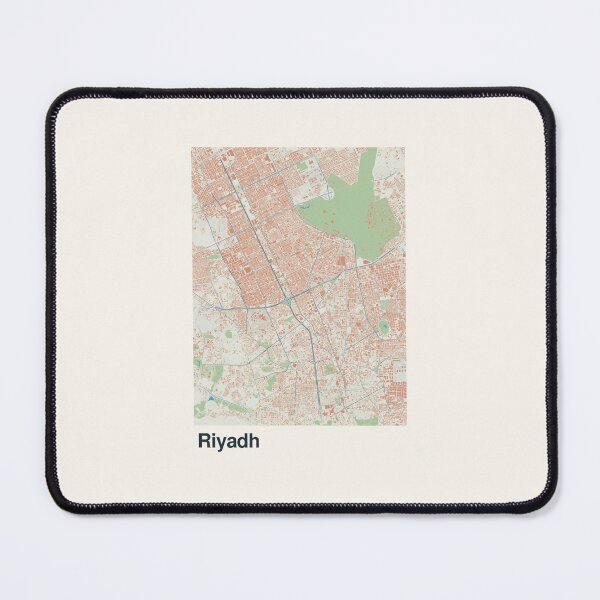 Item preview, Riyadh Minimalistic Map Art designed and sold by MapsNerd.