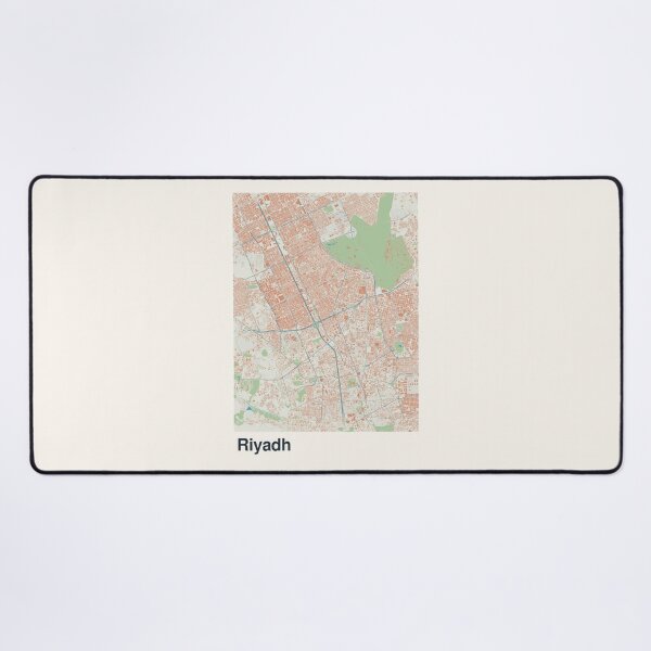 Item preview, Riyadh Minimalistic Map Art designed and sold by MapsNerd.