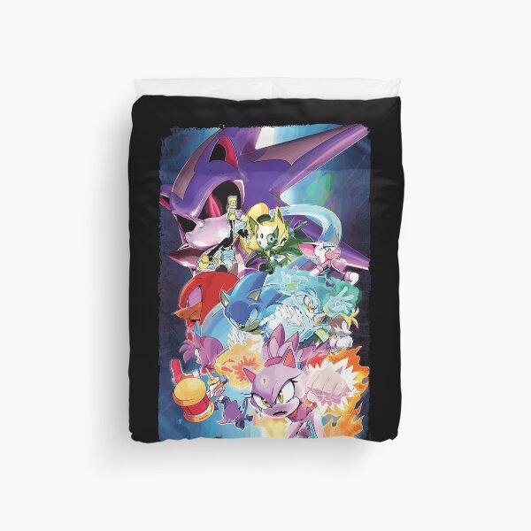 Item preview, Sonic The Hedgehog Comic Cover Illustration designed and sold by cutezodiac.