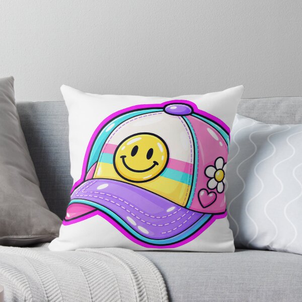 Item preview, Cozy 90s Smiley Cap designed and sold by The198X.