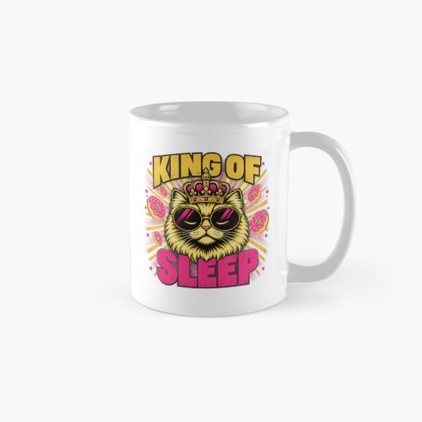 Item preview, Cute Sleepy Cat Lover Artwork designed and sold by moodboardzz.