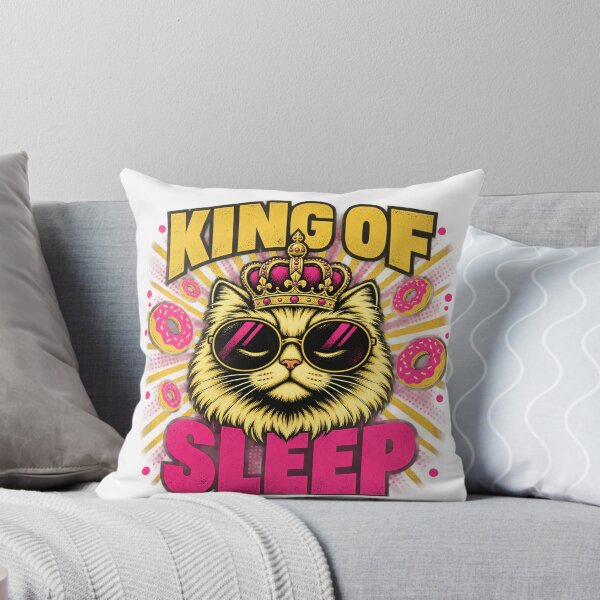 Item preview, Cute Sleepy Cat Lover Artwork designed and sold by moodboardzz.