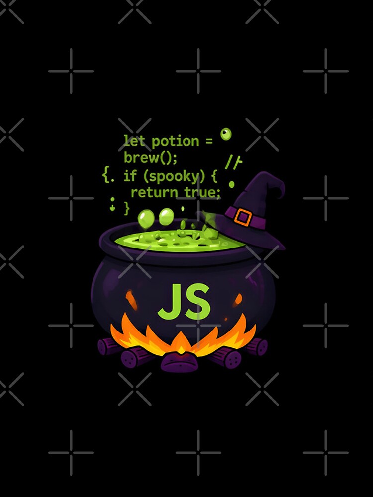 Thumbnail 4 of 4, iPhone Case, JavaScript Potion Brew Halloween Coding designed and sold by aysenism.