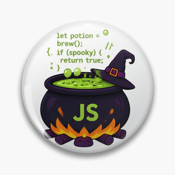 Artikelvorschau, JavaScript-Zaubertrankbrauen Halloween-Programmierung entworfen und verkauft von aysenism.