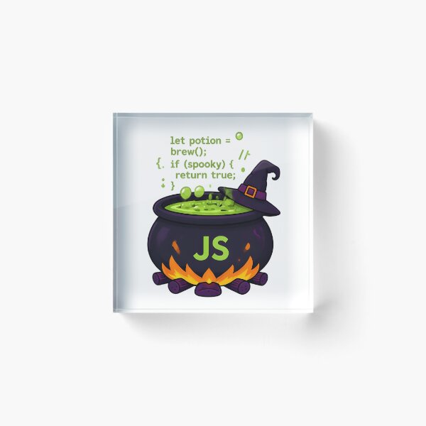 Item preview, Poción de JavaScript para Halloween designed and sold by aysenism.