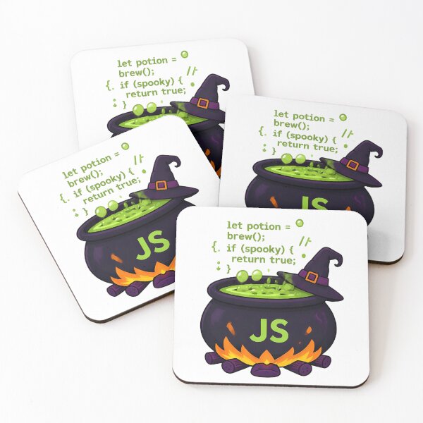Item preview, Poción de JavaScript para Halloween designed and sold by aysenism.