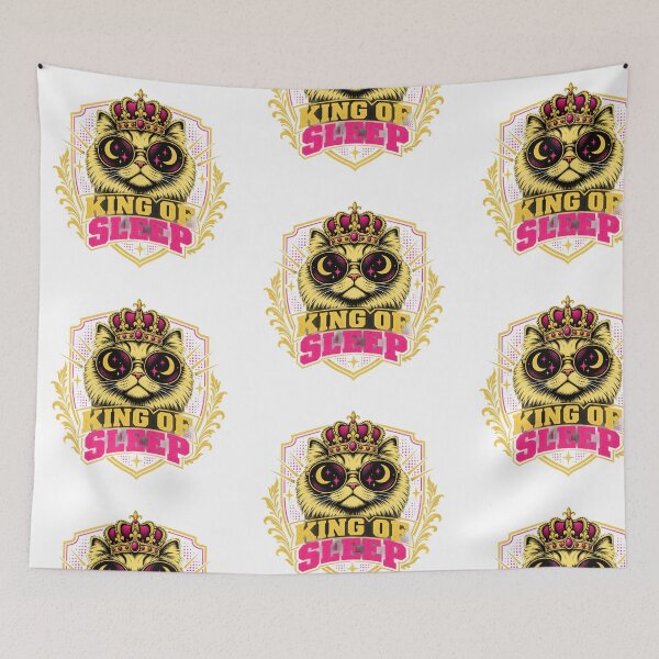 Item preview, Dreamy Sleeping Cat Cozy Art designed and sold by moodboardzz.