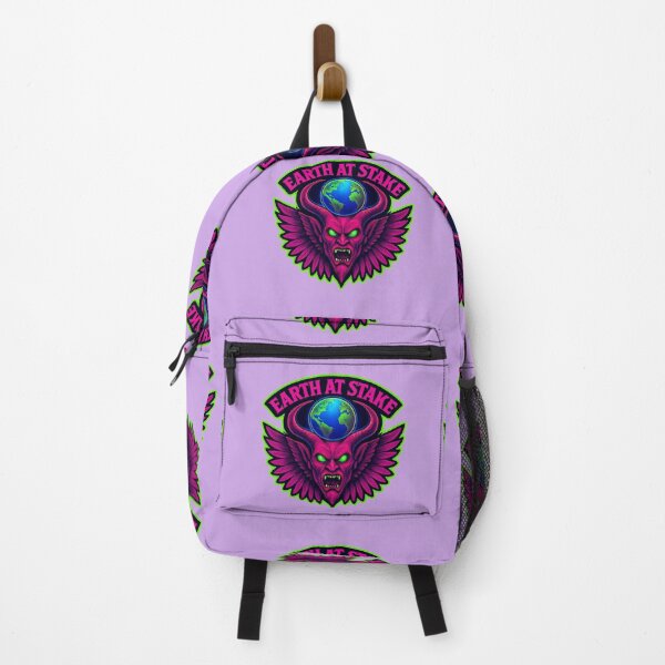 Item preview, Neon Earth Day Graphic - Cyberpunk Environmental Activism Art designed and sold by Spectrum Art Gallery.
