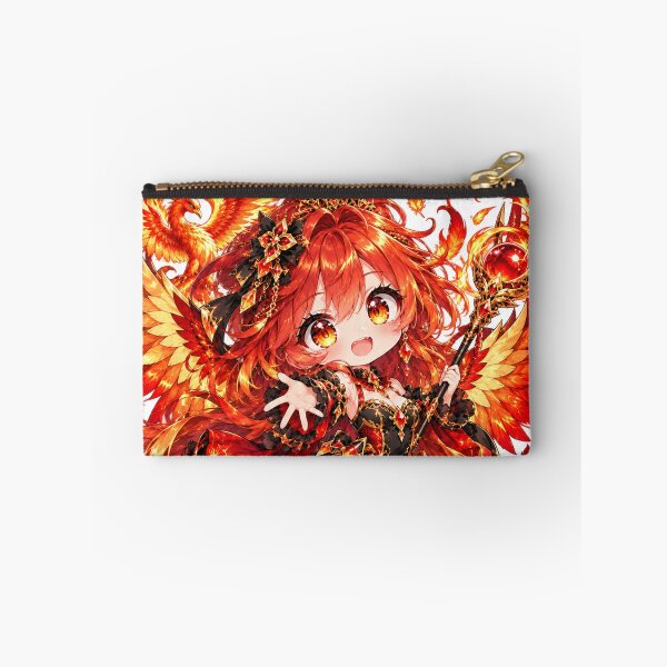 Item preview, Phoenix Flame Princess – Magical Chibi Fire Girl designed and sold by Kubbykat.