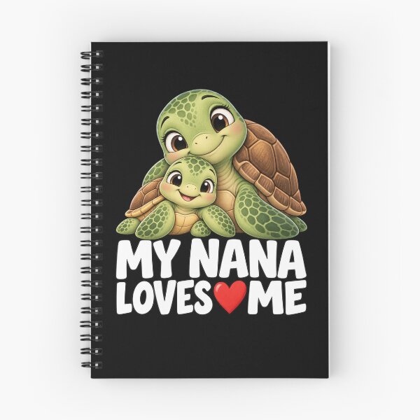 Item preview, My Nana Loves Me Kids Turtle T-Shirt – Funny Nana Gift, Grandchild Turtle Graphic Tee designed and sold by Trendably.