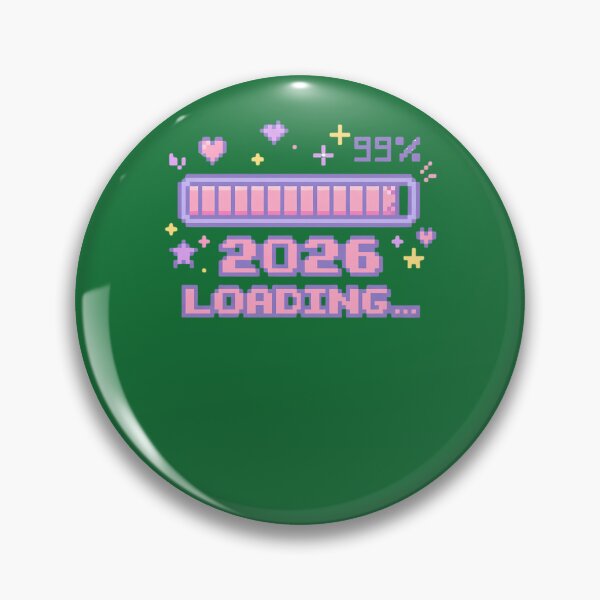 Item preview, 2026 Loading 99 Cute Pixel Art New Year 113 designed and sold by DreamWorksde.
