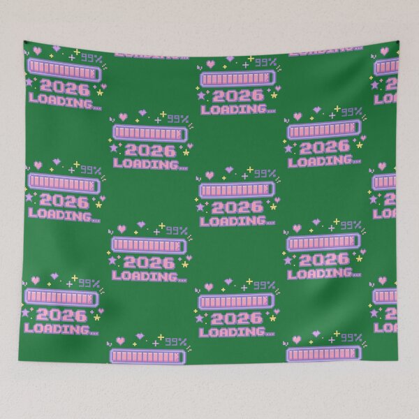 Item preview, 2026 Loading 99 Cute Pixel Art New Year 113 designed and sold by DreamWorksde.
