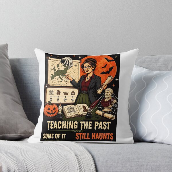 Item preview, Teaching The Past Some Of It Still Haunts – Halloween History Teacher designed and sold by BachoOffBit.