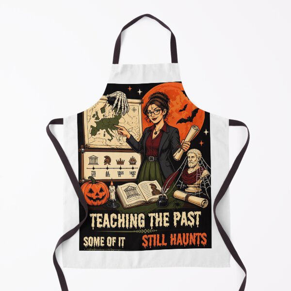 Item preview, Teaching The Past Some Of It Still Haunts – Halloween History Teacher designed and sold by BachoOffBit.