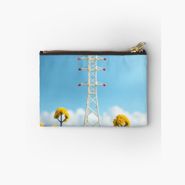 Item preview, Electricity Pylon Cute Miniature Flower Landscape Art designed and sold by Pylon-Bureau.