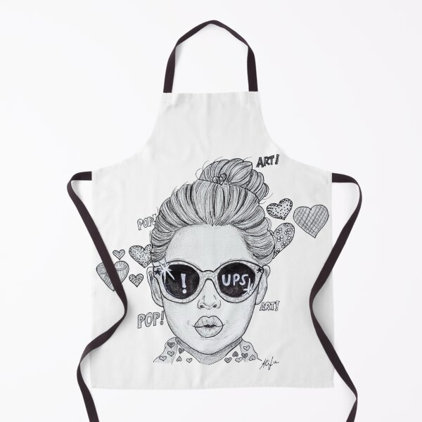 Item preview, Oopsy Daisy – Cheeky Pop Art Girl with Sunglasses designed and sold by alilu-art .