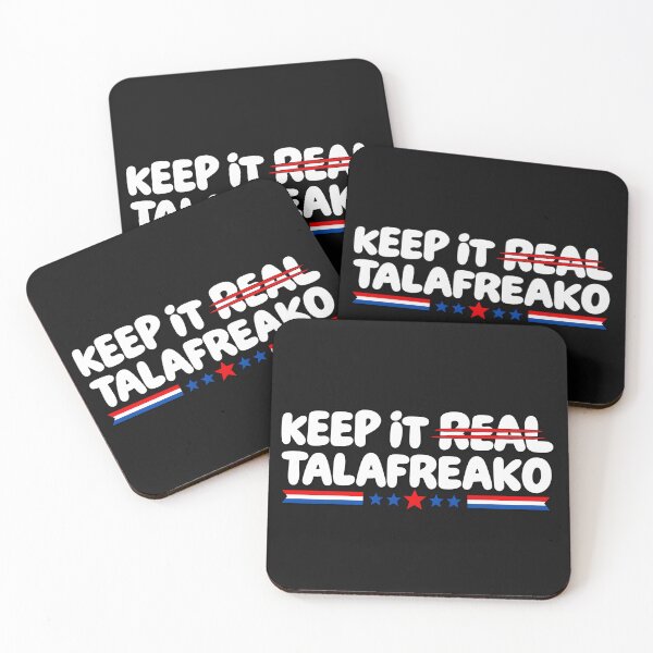 Item preview, Keep It Real Talafreako Red White Blue Quote designed and sold by SiroBellucci.