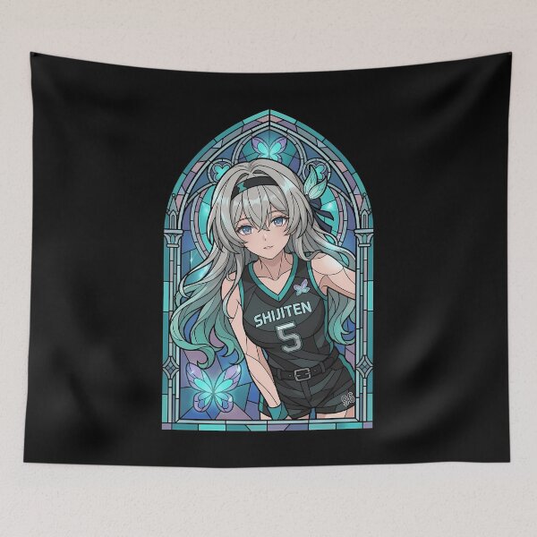 Item preview, Firefly Honkai Star Rail Athletic Butterfly Portrait designed and sold by mildaclairmo.