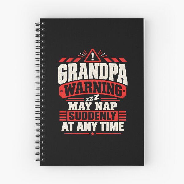 Item preview, Grandpa Warning May Nap Suddenly at Any Time designed and sold by a-turner-paint.