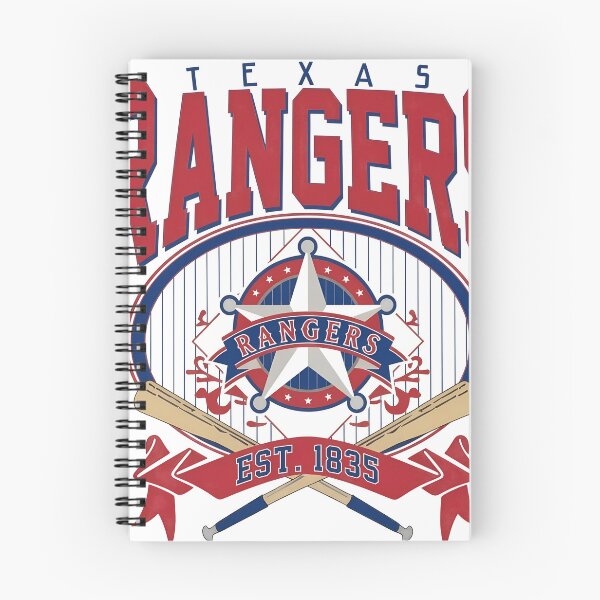 Artikelvorschau, Baseball-Fanartikel der Texas Rangers (gegründet 1835) entworfen und verkauft von David Peterson.