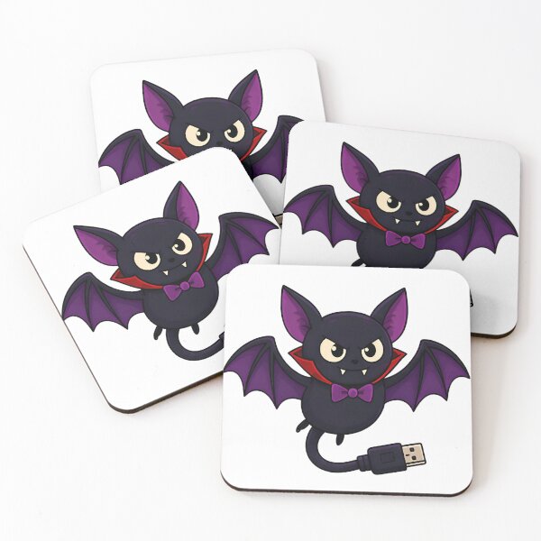 Item preview, USB Vampire Bat Tech Halloween designed and sold by aysenism.