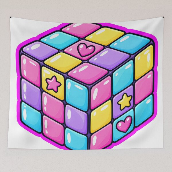 Item preview, Cozy 90s Puzzle Cube designed and sold by The198X.