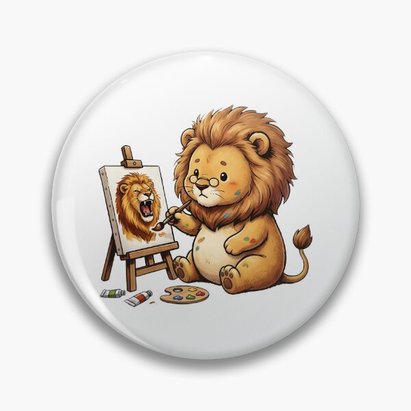 Item preview, The Chubby Lion's Masterpiece designed and sold by Dhenin Studio.