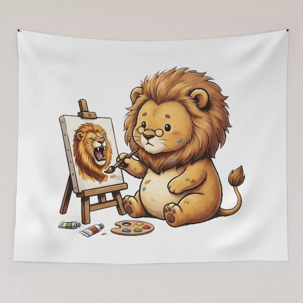 Item preview, The Chubby Lion's Masterpiece designed and sold by Dhenin Studio.