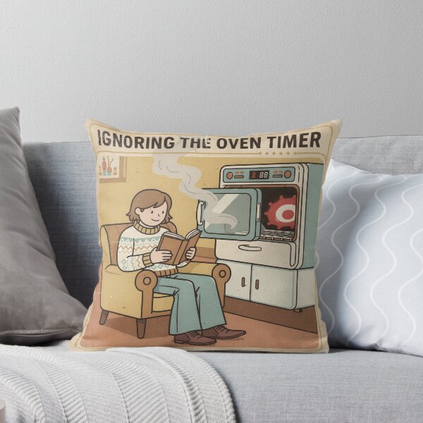 Item preview, Bureau of Ignoring the Oven Timer designed and sold by PictorialWhimsy.