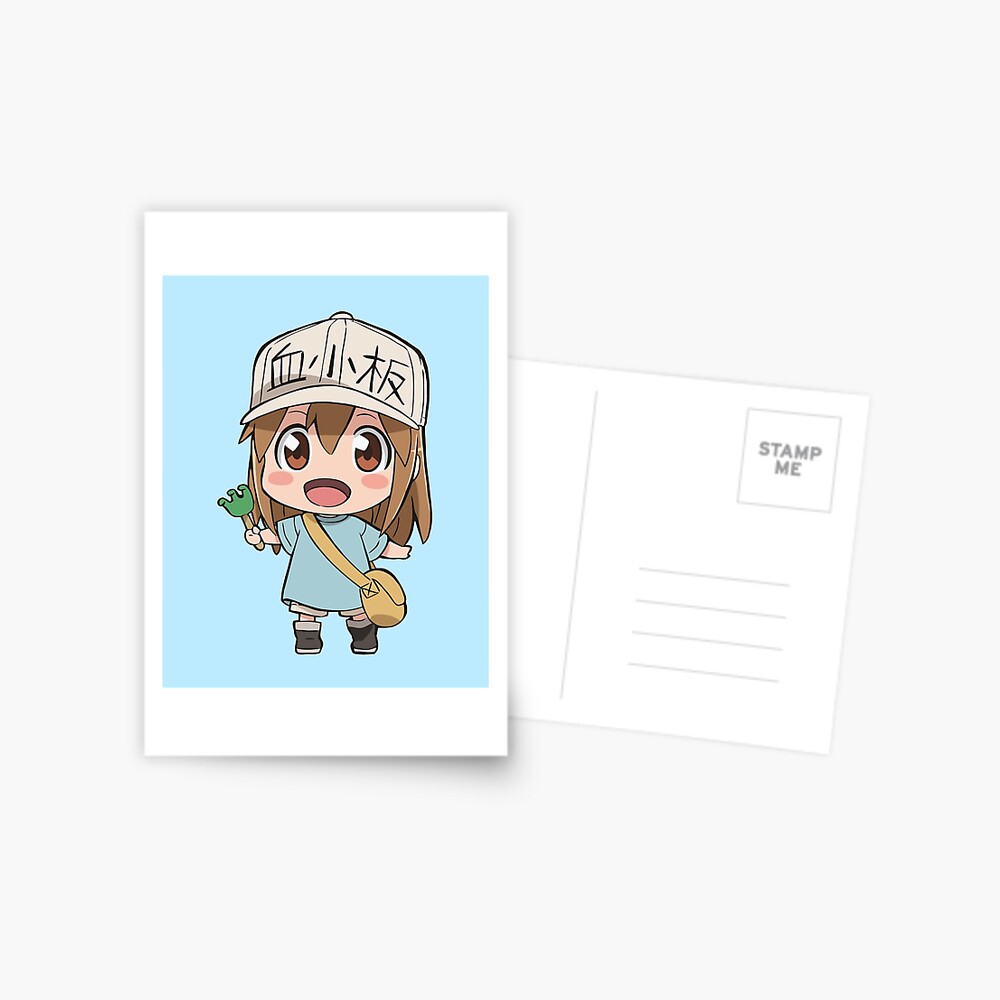 30352 Card Sleeve 67x92mm Cells at Work Platelet Part.2 Pack 60 