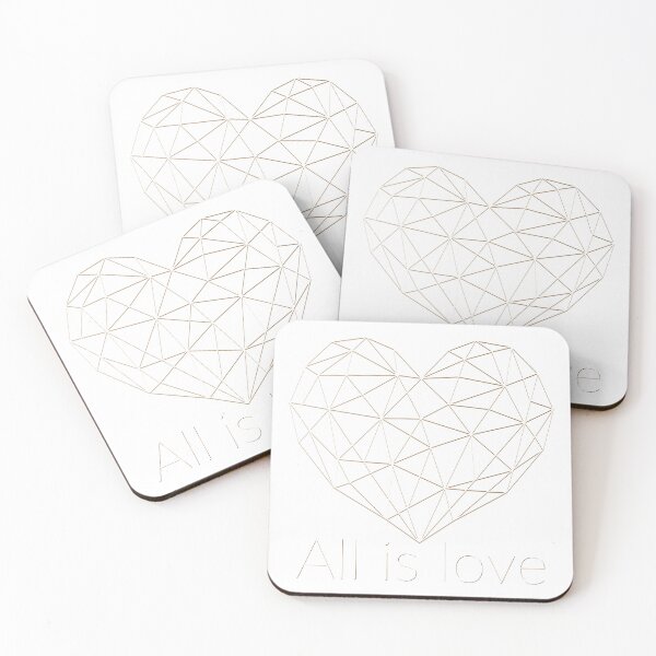 Item preview, All Is Love Geometric Heart designed and sold by C R E A R T U A.