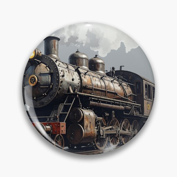 Item preview, Classic steam locomotive with transparent steam designed and sold by LiskoDesign.