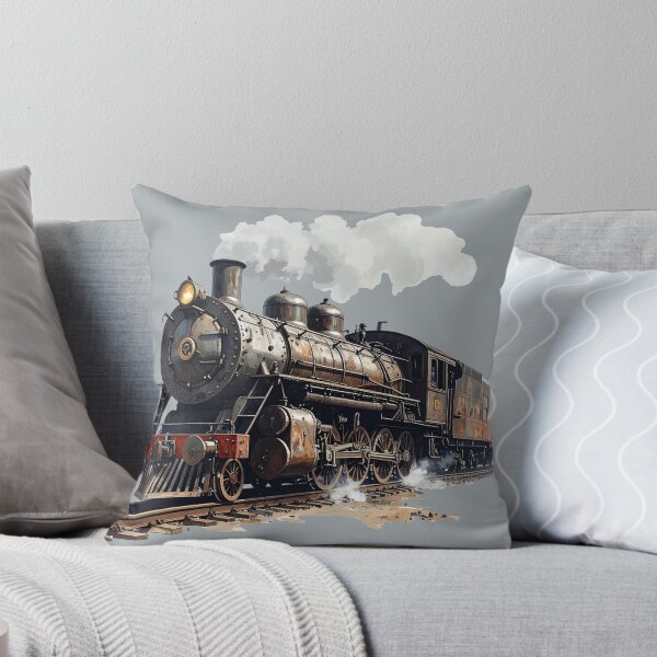 Item preview, Classic steam locomotive with transparent steam designed and sold by LiskoDesign.