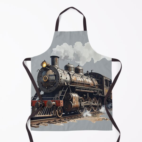 Item preview, Classic steam locomotive with transparent steam designed and sold by LiskoDesign.