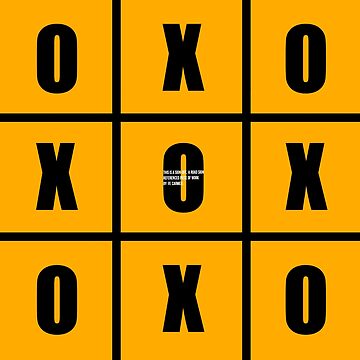 Artwork thumbnail, TIC TAC TOE SIGN-OFF by MAGDALENE CARMEN