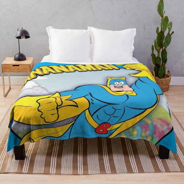 Item preview, Bananaman Comic Book Beano Cover Art Original Custom Vintage Movie Poster designed and sold by Cool Robot Bro..