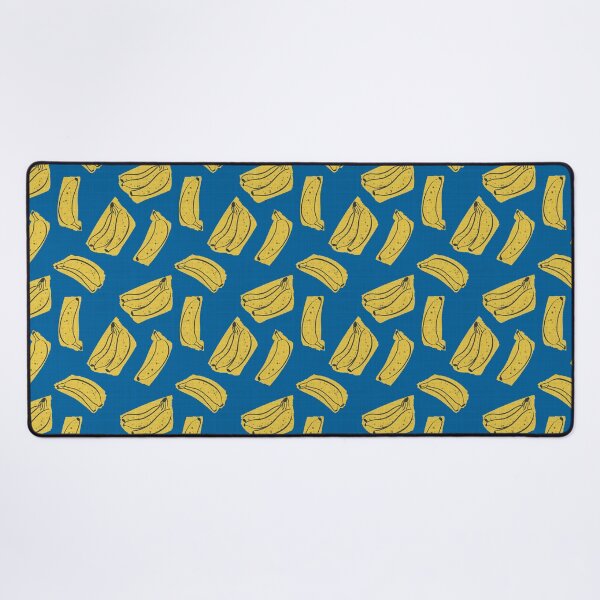 Item preview, Royal blue pop art bananas designed and sold by Anne Londez Studio.