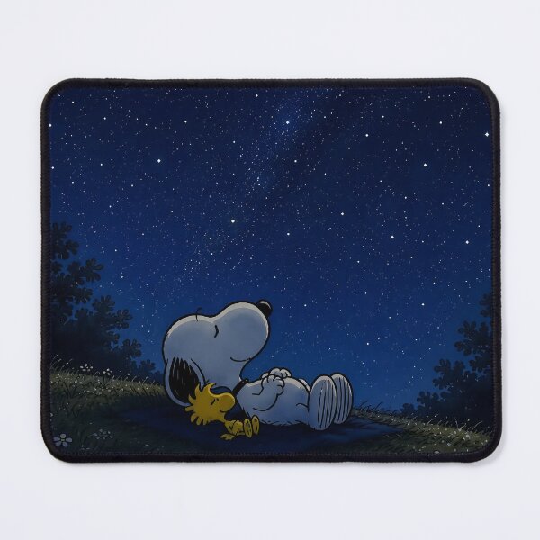 Item preview, Stargazing Snoopy & Woodstock designed and sold by COFFEEWITHARTS.