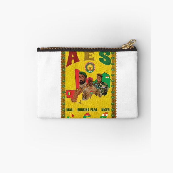 Item preview, AES Alliance of Sahel States Mali Burkina Faso Niger - Assimi Goïta, Ibrahim Traoré, and Abdourahamane Tchiani designed and sold by Youngkev-arts.