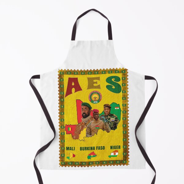 Item preview, AES Alliance of Sahel States Mali Burkina Faso Niger - Assimi Goïta, Ibrahim Traoré, and Abdourahamane Tchiani designed and sold by Youngkev-arts.