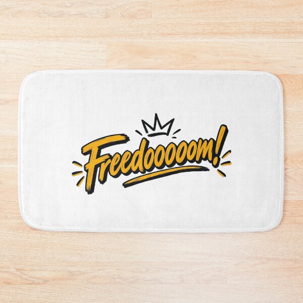 Item preview, Freedoooooom! – Bold Freedom Typography T-Shirt Design designed and sold by LarkLeaf.