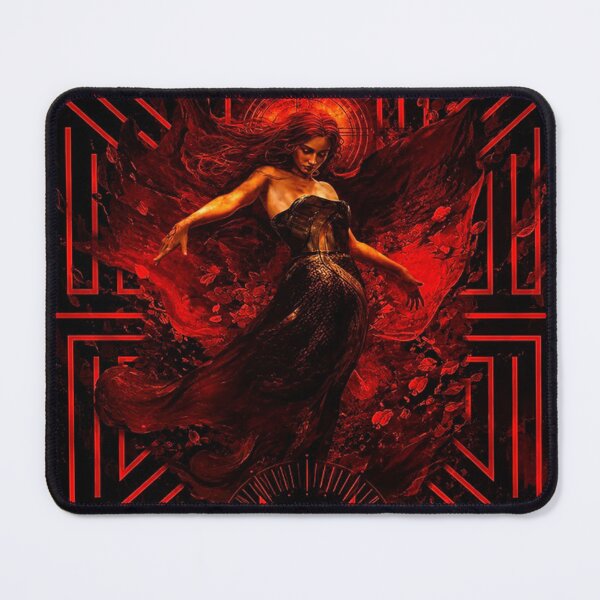 Item preview, Red Rising Wolf and Woman designed and sold by gloriacorear.