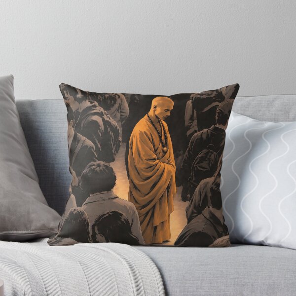 Item preview, Stillness Among the Many — Monk in the Crowd designed and sold by SacredLensV.
