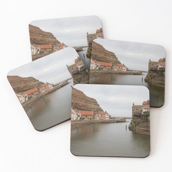 Item preview, Staithes Harbour & Village, North Yorkshire designed and sold by ArtworkNorth.