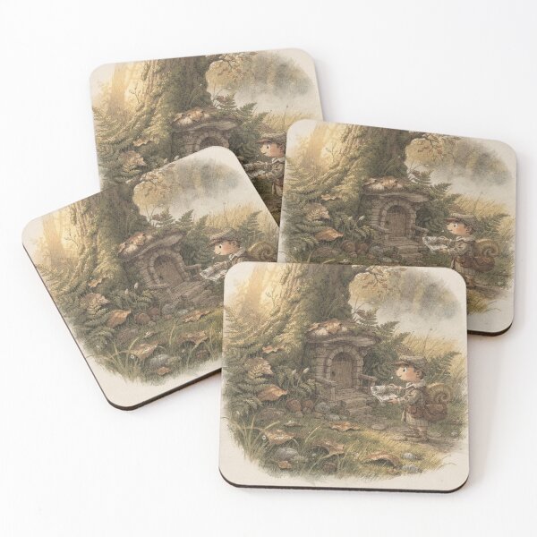 Item preview, Snail Folk Delivering the Dawn Newspaper designed and sold by PictorialWhimsy.