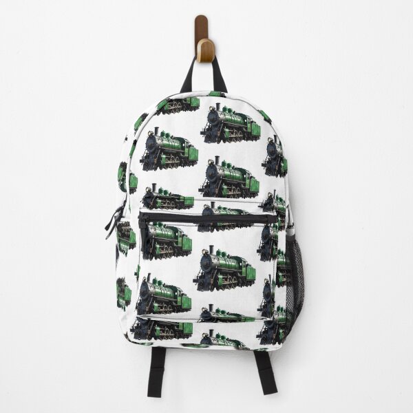 Item preview, Classic steam locomotive in green, without tracks designed and sold by LiskoDesign.