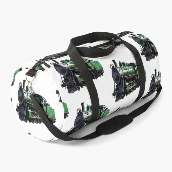 Item preview, Classic steam locomotive in green, without tracks designed and sold by LiskoDesign.